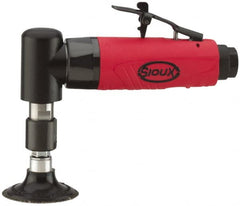 Sioux Tools - 1/4" Collet, Angle Handle, Angle Air Die Grinder - 12,000 RPM, Rear Exhaust, 11 CFM, 0.3 hp, 6.21 bar, 1/4 NPT - Caliber Tooling