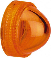 Schneider Electric - Round Pilot and Indicator Light Lens - Amber - Caliber Tooling