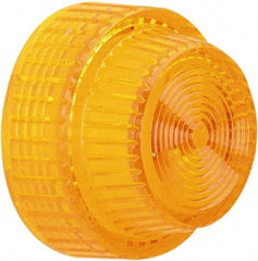 Schneider Electric - Round Pilot and Indicator Light Lens - Amber - Caliber Tooling