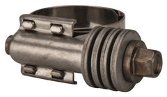 Value Collection - 11/16 to 1-1/4" Hose, 9/16" Wide x 0.6" Thick, Constant Torque Clamp - 11/16 to 1-1/4" Diam, Grade 301 & 410 Stainless Steel Screw - Caliber Tooling