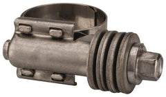 Value Collection - 9/16 to 1-1/16" Hose, 9/16" Wide x 0.6" Thick, Constant Torque Clamp - 9/16 to 1-1/16" Diam, Grade 301 & 410 Stainless Steel Screw - Caliber Tooling