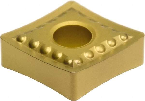 Sumitomo - CNMG643 EUP Grade AC820P Carbide Turning Insert - Al2O3 Finish, 80° Diamond, 3/4" Inscr Circle, 1/4" Thick, 3/64" Corner Radius - Caliber Tooling