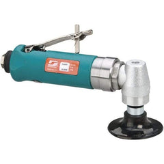 Dynabrade - 3" Max Disc, 18,000 RPM, Pneumatic Handheld Disc Sander - 41 CFM, 1/4" Inlet, 0.7 hp, 90 psi - Caliber Tooling