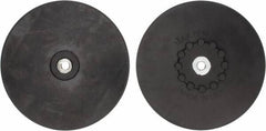 Made in USA - 9" Diam Quick-Change Disc Backing Pad - Medium Density, 7,000 RPM, Speed-Lok Compatible - Caliber Tooling