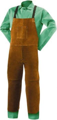 Steiner - 24 x 48" General Purpose Split Leg Apron - Leather, Brown, Strap Closure - Caliber Tooling