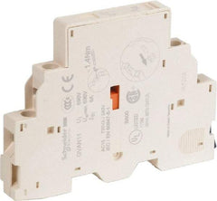 Schneider Electric - Circuit Breaker Auxiliary Contact Block - Use with GV2L, GV2LE, GV2ME, GV2P, GV2RT, GV3L, GV3P, TeSys - Caliber Tooling