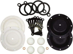 SandPIPER - 1" Pump, Buna-N Fluid Section Repair Kit - For Use with Diaphragm Pumps - Caliber Tooling