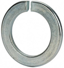 Value Collection - M52, 53mm ID, 83mm OD, 8mm Thick Split Lock Washer - Grade 8 Spring Steel, Zinc-Plated Finish, 53mm Min ID, 54.5mm Max ID - Caliber Tooling