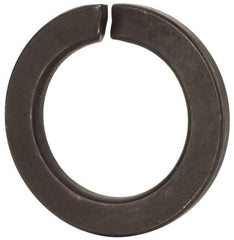 Value Collection - M39, 39.5mm ID, 61.2mm OD, 6mm Thick Split Lock Washer - Grade 8 Spring Steel, Uncoated, 39.5mm Min ID, 40.7mm Max ID - Caliber Tooling