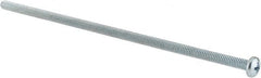 Value Collection - #8-32 UNC, 5" Length Under Head Phillips Drive Machine Screw - Pan Head, Grade J82 Steel, Zinc-Plated Finish, Without Washer - Caliber Tooling