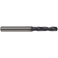 Kennametal - 8.5mm 140° Spiral Flute Solid Carbide Screw Machine Drill Bit - Caliber Tooling