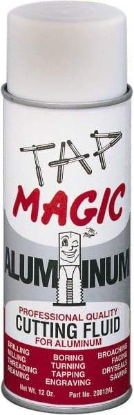 Tap Magic - Tap Magic Aluminum, 12 oz Aerosol Cutting & Tapping Fluid - Semisynthetic - Caliber Tooling