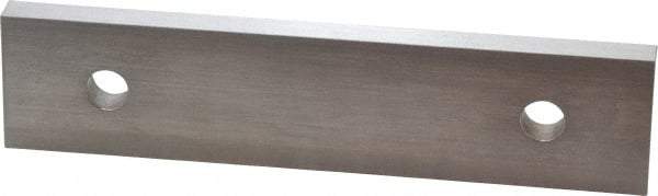 Mitutoyo - 6" Rectangular Steel Gage Block - Accuracy Grade AS-1, Includes Certificate of Inspection - Caliber Tooling