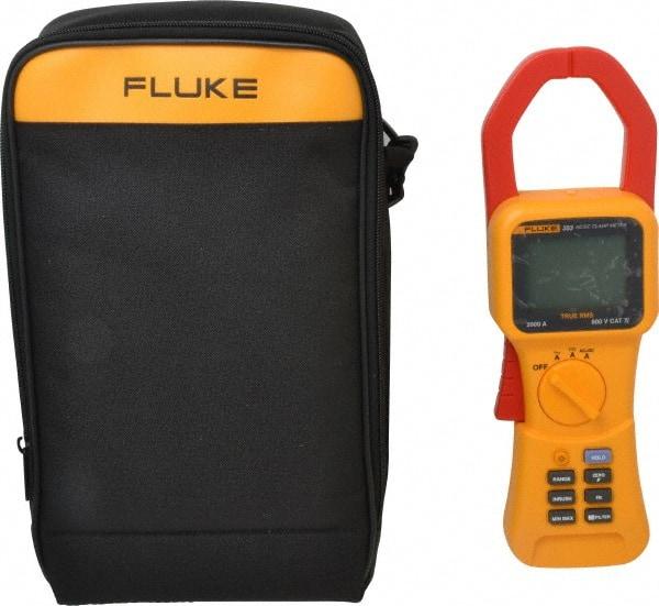 Fluke - 353, CAT IV, CAT III, Digital True RMS Clamp Meter with 2.2835" Clamp On Jaws - 1400 AC Amps, 2000 DC Amps, Measures Current, Frequency - Caliber Tooling