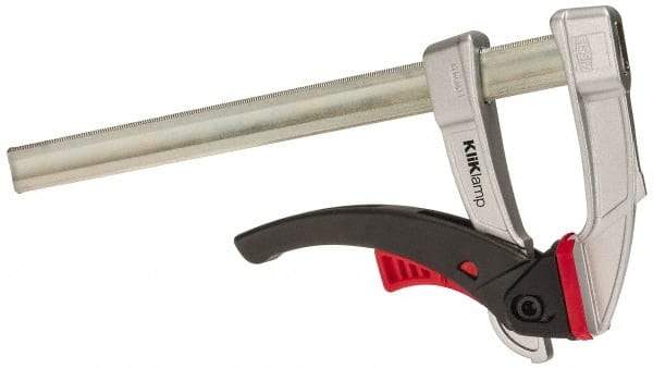 Bessey - 8" Capacity, 3" Throat Depth Bar Clamp - 260 Lb Clamping Pressure, 12" OAL - Caliber Tooling