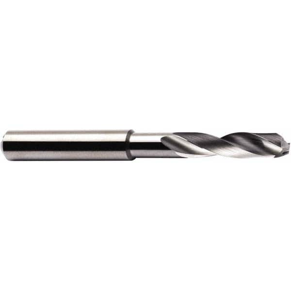 Seco - 9.5mm 140° Spiral Flute Solid Carbide Screw Machine Drill Bit - Caliber Tooling