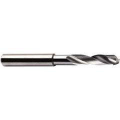 Seco - 10mm 140° Spiral Flute Solid Carbide Screw Machine Drill Bit - Caliber Tooling