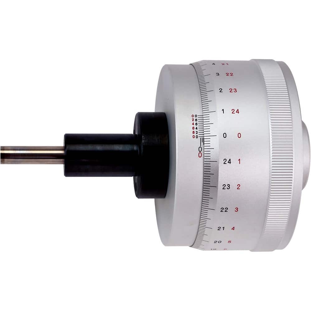 Mitutoyo - Mechanical Micrometer Heads; Minimum Measurement (Inch): 0.0000 ; Minimum Measurement (Decimal Inch): 0.0000 ; Minimum Measurement (mm): 0 ; Maximum Measurement (Inch): 1 ; Maximum Measurement (Decimal Inch): 1.0000 ; Thimble Diameter (mm): 85 - Exact Industrial Supply