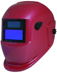 #41260 - Solar Powered Welding Helmet - Red - Replacement Lens: 3.85" x 1.70" Part # 41261 - Caliber Tooling