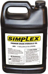 TK Simplex - 1 Gal Jug Mineral Hydraulic Oil - -50 to 120°F, ISO 32, 150 to 155 SUS at 100°F - Caliber Tooling