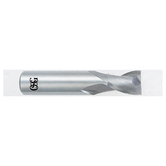 ‎1/16″ Dia. × 1/8″ Shank × 1/8″ DOC × 1-1/2″ OAL, Carbide, Uncoated, 2 Flute, Square, Solid End Mill - Caliber Tooling