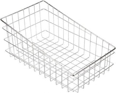 Marlin Steel Wire Products - 18-1/2" Deep, Rectangular Steel Wire Basket - 11" Wide x 8" High - Caliber Tooling