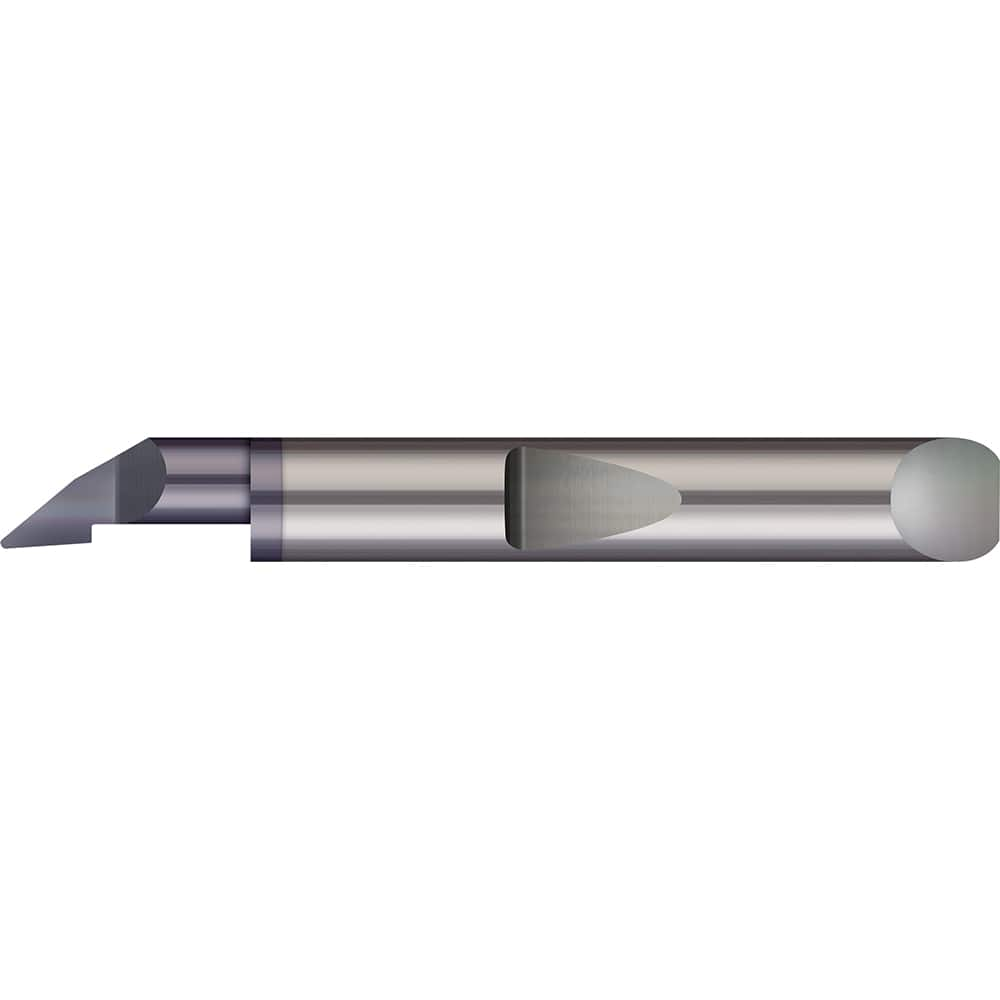 Profiling Tools; Minimum Bore Diameter (Decimal Inch): 0.0900; Maximum Bore Depth (Decimal Inch): 0.1500; Radius: 0.0050; Overall Length (Decimal Inch): 1-1/2; Shank Diameter (Inch): 3/16; Projection: Projection; Finish/Coating: AlTiN; Projection (Decimal