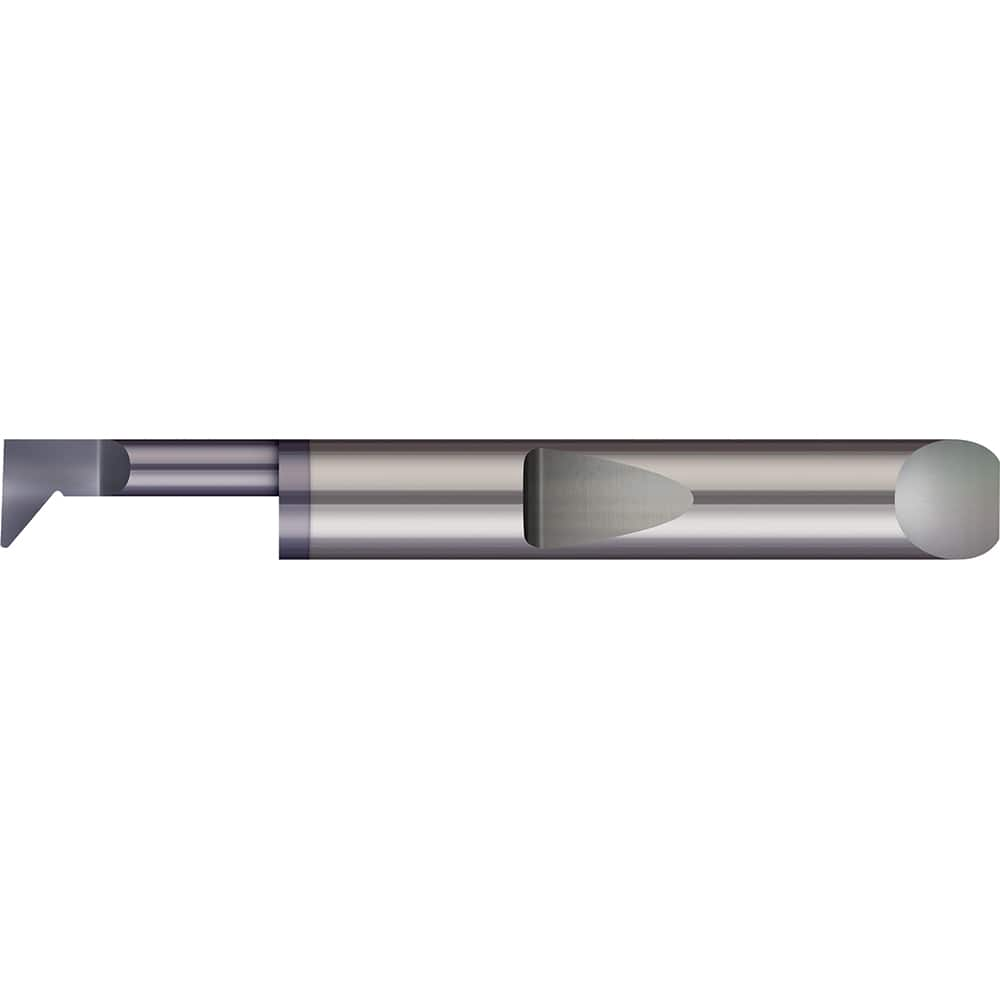 Profiling Tools; Minimum Bore Diameter (Decimal Inch): 0.1240; Maximum Bore Depth (Decimal Inch): 3/8; Radius: 0.0050; Overall Length (Decimal Inch): 1-1/2; Shank Diameter (Inch): 3/16; Projection: Projection; Finish/Coating: AlTiN; Projection (Decimal In