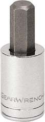 GearWrench - 1/2" Drive, 19mm Hex Bit Socket - 2-1/2" OAL, 1.49" Bit Length - Caliber Tooling