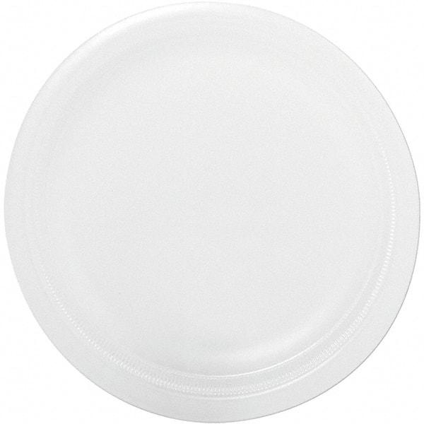 DART - Foam Dinnerware, Plate, 9" - White - Caliber Tooling