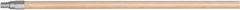 Harper Brush - 60 x 15/16" Wood Squeegee Handle - Threaded Connection, Tan - Caliber Tooling