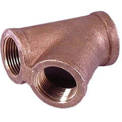 Merit Brass - Brass & Chrome Pipe Fittings Type: 45 Degree Y-Branch Fitting Size: 1-1/2 - Caliber Tooling