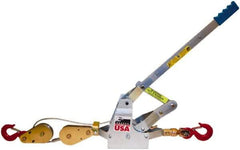 Maasdam - 8,000 Lb Lifting Capacity, 6' Lift Height, Puller Hoist - Made from Chain - Caliber Tooling