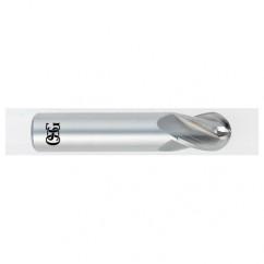 1/2" Dia. - 2-1/2" OAL - CBD - Ball End - 4 FL - Caliber Tooling