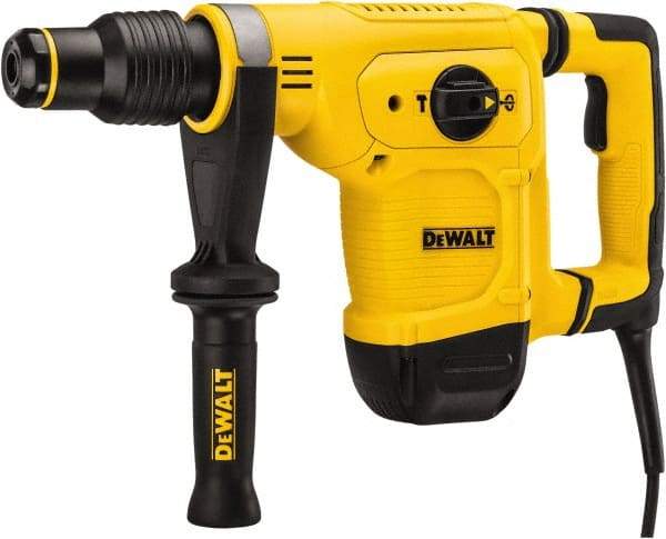 DeWALT - 120 Volt 1" SDS Max Chuck Electric Hammer Drill - 0 to 3,150 BPM, 0 to 540 RPM, Reversible - Caliber Tooling