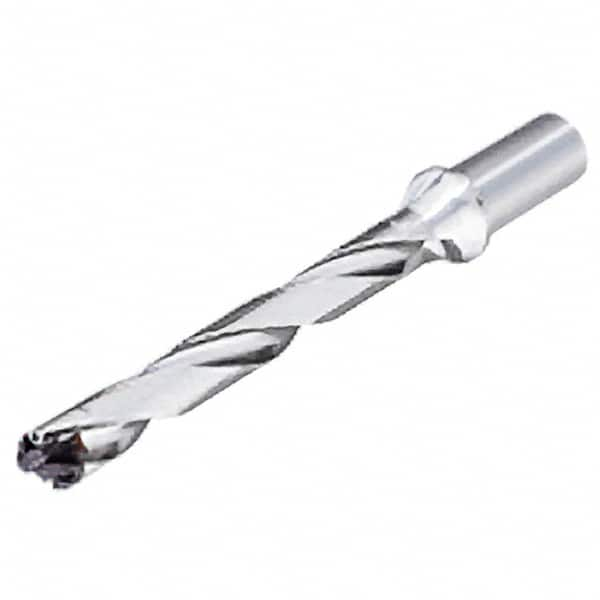 Iscar - 0.414" to 0.43" Diam, 8xD, 3.31" Max Depth, 0.63" Shank Diam, 5.84" OAL, Replaceable-Tip Drill - FCP, ICK, ICK-2M, ICM, ICN, ICP, iCP-2M Insert, 10 Seat Size, 88289921 Toolholder, Series SumoCham - Caliber Tooling