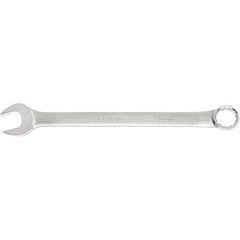 GearWrench - 41mm 12 Point Combination Wrench - 15° Offset Angle, 24-3/32" OAL, Steel, Satin Finish - Caliber Tooling