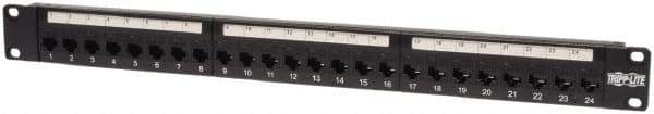 Tripp-Lite - Electrical Enclosure Steel Patch Panel - For Use with Racks - Caliber Tooling