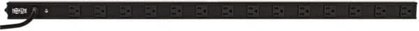 Tripp-Lite - 14 Outlets, 120 VAC20 Amps, 15' Cord, Power Outlet Strip - Rack Mount, 5-15R NEMA Configuration, 19" Strip - Caliber Tooling