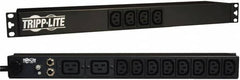 Tripp-Lite - 14 Outlets, 100/240 Volts, 20 Amps, 10' Cord, Power Outlet Strip - Rack Mount, C13/C20 NEMA Configuration, 19" Strip - Caliber Tooling