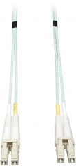 Tripp-Lite - 20' Long, LC/LC Head, Multimode Fiber Optic Cable - Aqua, Use with LAN - Caliber Tooling