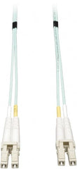 Tripp-Lite - 16' Long, LC/LC Head, Multimode Fiber Optic Cable - Aqua, Use with LAN - Caliber Tooling