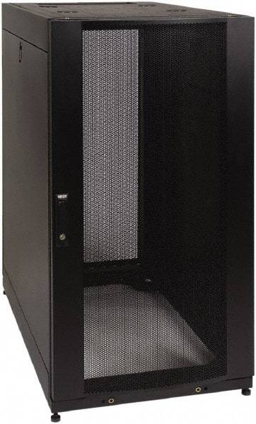 Tripp-Lite - 23.63" Overall Width x 25" Rack Height x 43" Overall Depth Data Cable Enclosure - 3,000 Lb Capacity, Black - Caliber Tooling