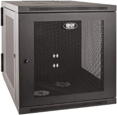 Tripp-Lite - 23.6" Overall Width x 12" Rack Height x 33-1/2" Overall Depth Data Cable Enclosure - 3,000 Lb Capacity, Black - Caliber Tooling