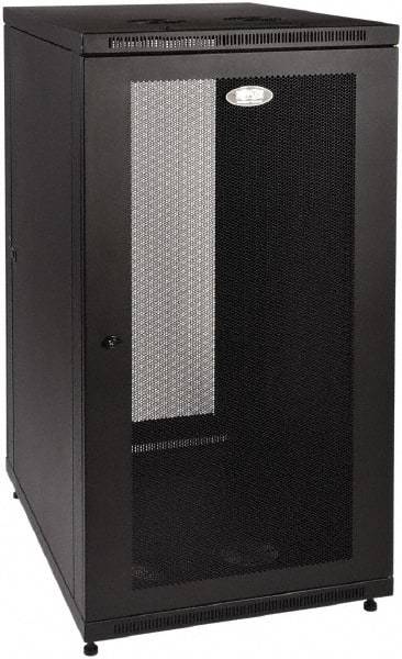 Tripp-Lite - 24.2" Overall Width x 24" Rack Height x 34.06" Overall Depth Data Cable Enclosure - 3,000 Lb Capacity, Black - Caliber Tooling