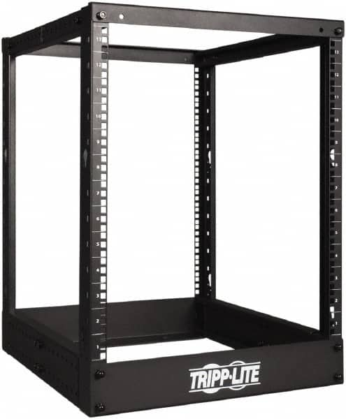 Tripp-Lite - Electrical Enclosure Steel Equipment Rack - For Use with Network Equipment, EIA-310-D Compliant/IEC 60297-3-100/RoHS Compliant, Includes Installation Guide & Mounting Hardware - Caliber Tooling