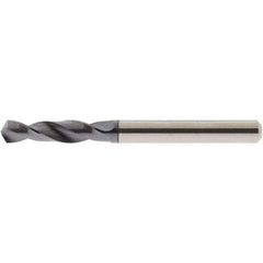 Screw Machine Length Drill Bit: 0.0635″ Dia, 118 °, Solid Carbide AlTiN Finish, Right Hand Cut, Spiral Flute, Straight-Cylindrical Shank