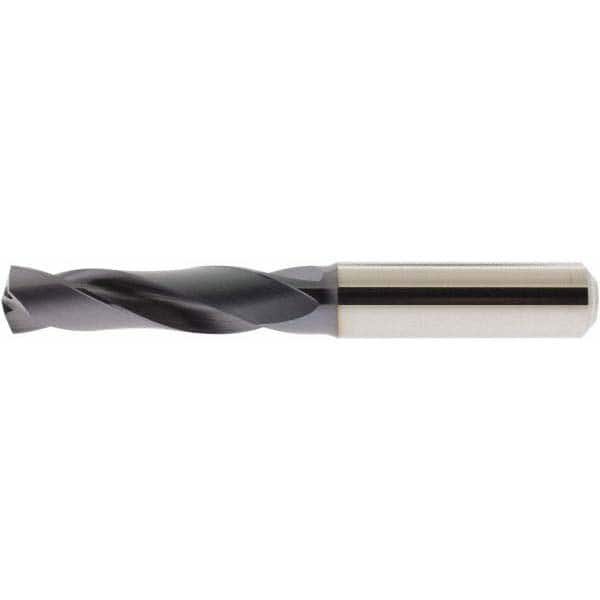 Accupro - 10.6mm 140° Spiral Flute Solid Carbide Screw Machine Drill Bit - Caliber Tooling