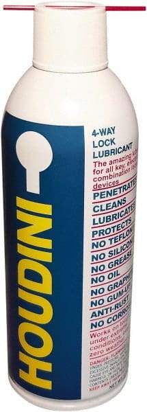 Made in USA - 11 oz Aerosol Can Automotive Lock Lubricant - Proprietary Formula - Caliber Tooling