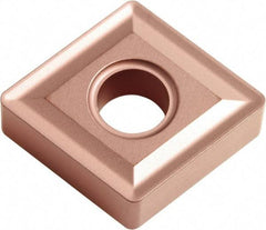 Kyocera - CNMG643 NONE Grade CA315 Carbide Turning Insert - TiCN/Al2O3 Finish, 80° Diamond, 3/4" Inscr Circle, 1/4" Thick, 3/64" Corner Radius - Caliber Tooling